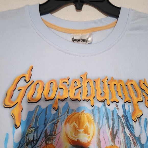 Goosebump Jack-O-Lantern sweatshirt women's Large - Picture 5 of 6